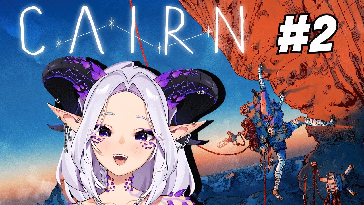 Vtuber Silvenah Plays CAIRN, a Rock Climbing Game┃VOD pt.2