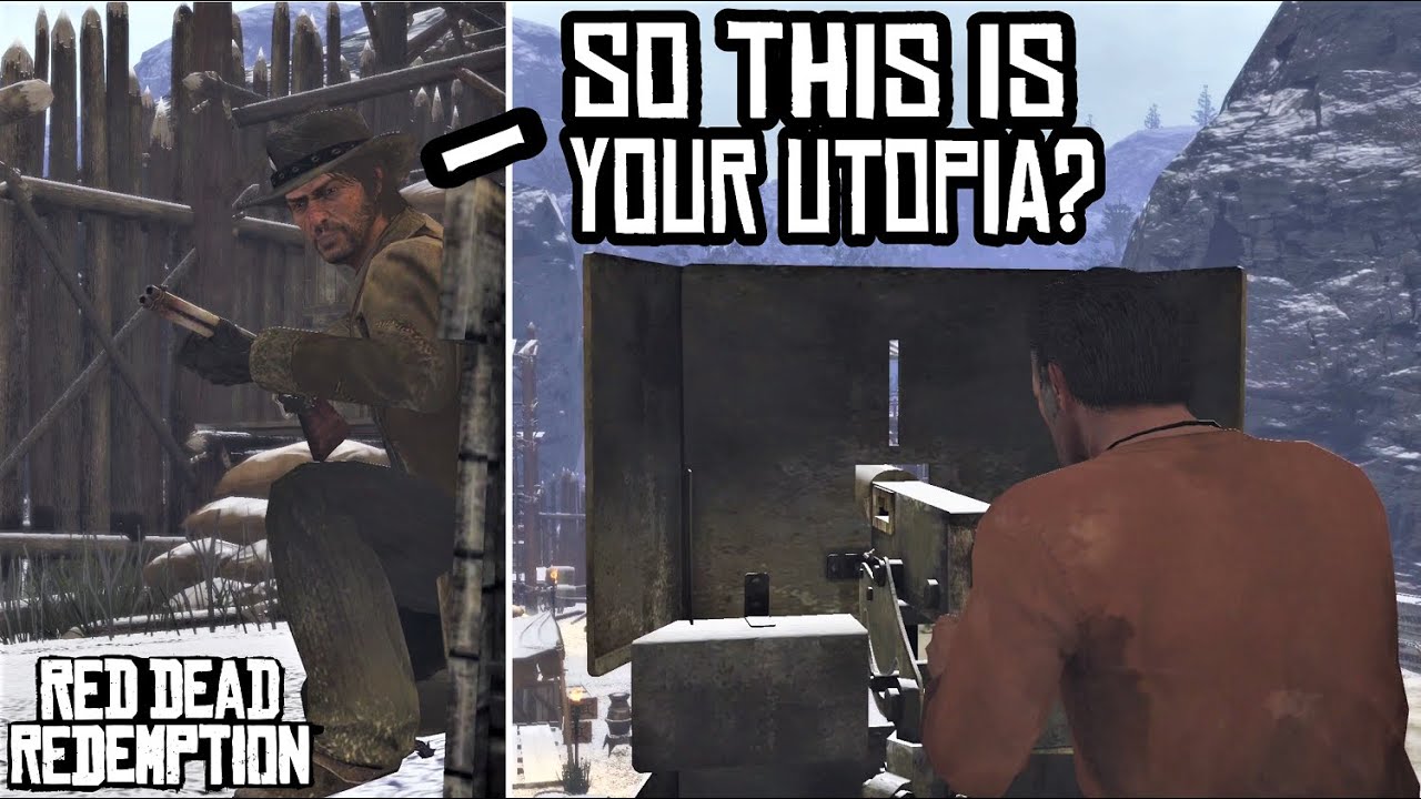 John and Dutch Secret conversation before his dead RDR 1