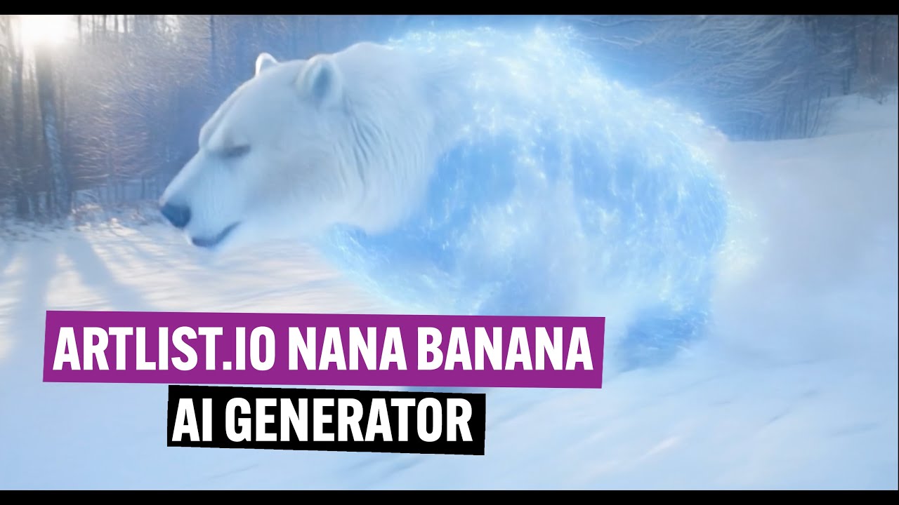 Nano Banana на Artlist — искусственный интеллект, генерирующий изображения и видео.