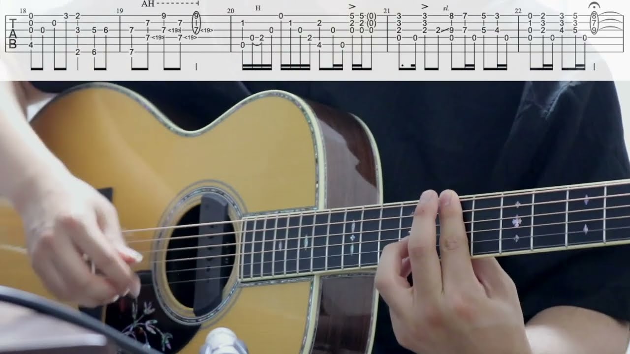 [Fingerstyle Tab] 참 아름다워라 This Is My Father's World