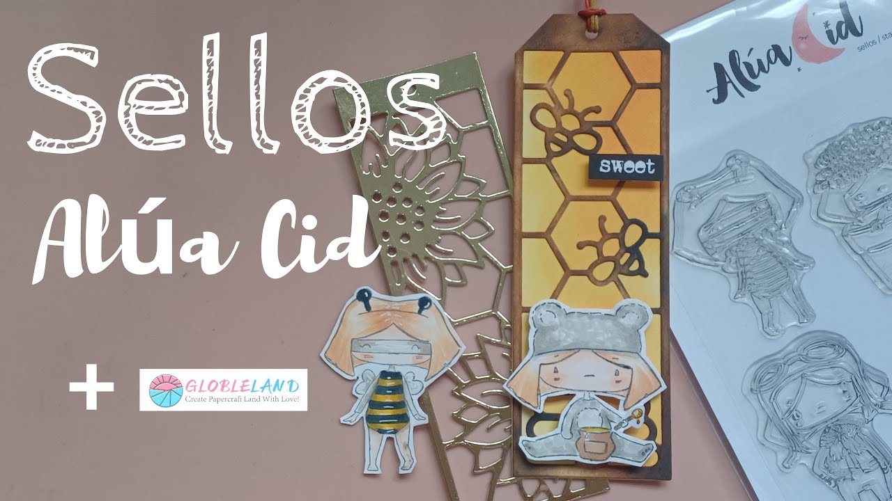 🐝TAGS CON SELLITOS DE ALÚA CID Y TROQUELES DE 🐝 GLOBLELAND