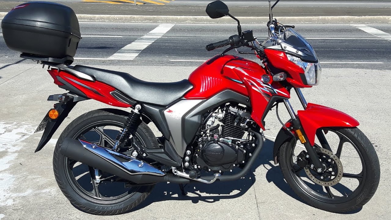 Rodolfinho da Z- Testando Haojue Dk 150 2018.