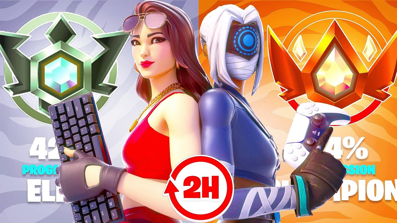 De ÉLITE à CHAMPION en 2h sur FORTNITE ! (C'était juste 🥵)