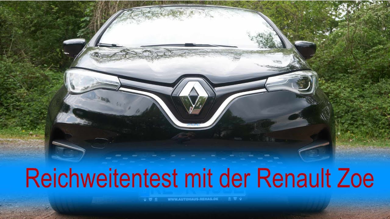 Wie weit kommt die Renault Zoe? Reichweite auf der Autobahn getestet!