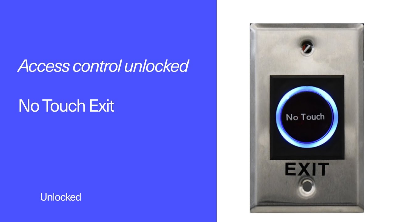 Access Control Unlocked: The No Touch Exit | Kisi