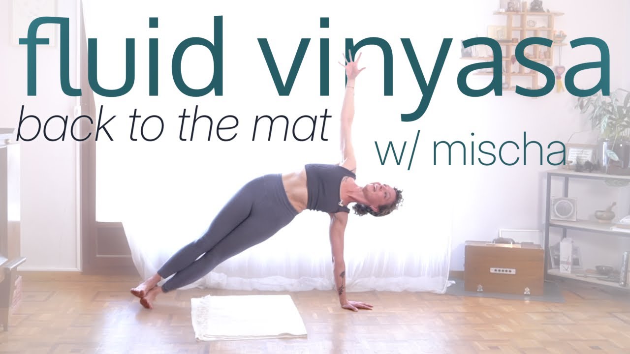fluid vinyasa w/ mischa // get back into the flow