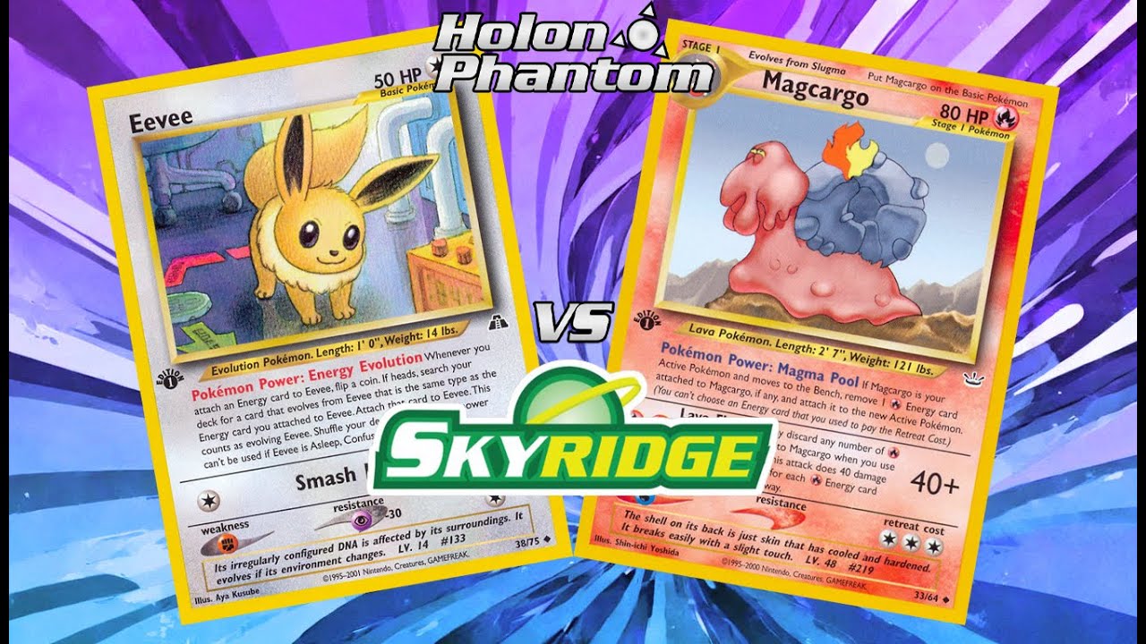 Ретро-формат Neo - Битва в Pokemon TCG на Скайридже! Эволюции Иви против ЭнтейКарго!