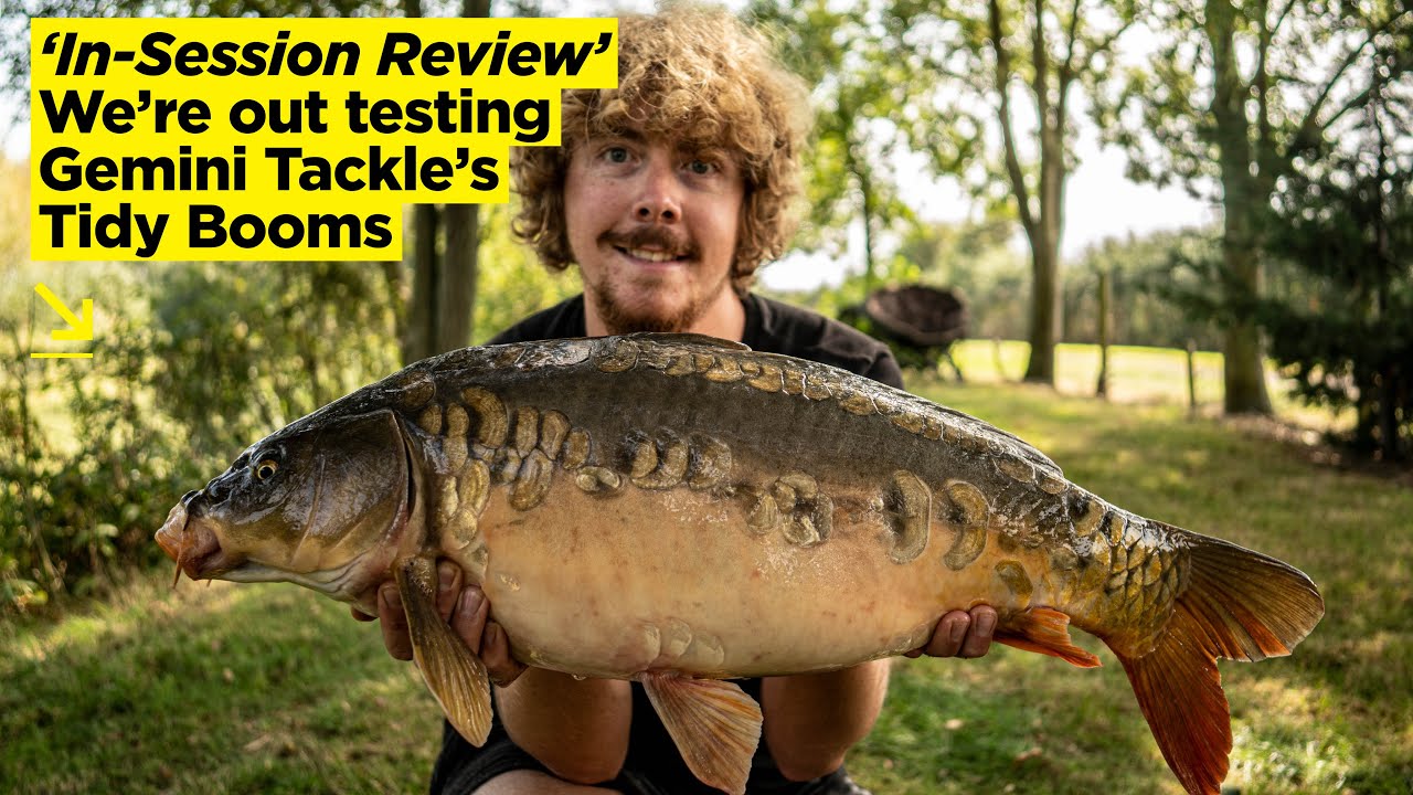 In-Session Carp Fishing Tackle Review, Testing Gemini Tackle's EPIC Tidy Booms! | Carp Fishing 2020