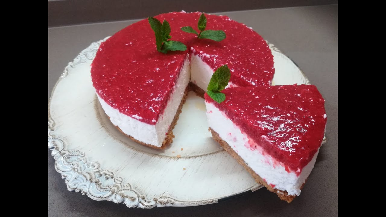 CHEESCAKE ALLE FRAGOLE SENZA GELATINA - ricette in quarantena