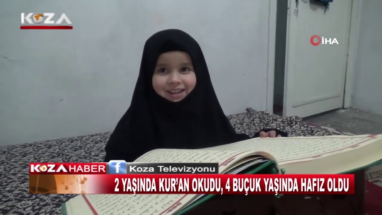 2 YAŞINDA KUR’AN OKUDU, 4 BUÇUK YAŞINDA HAFIZ OLDU