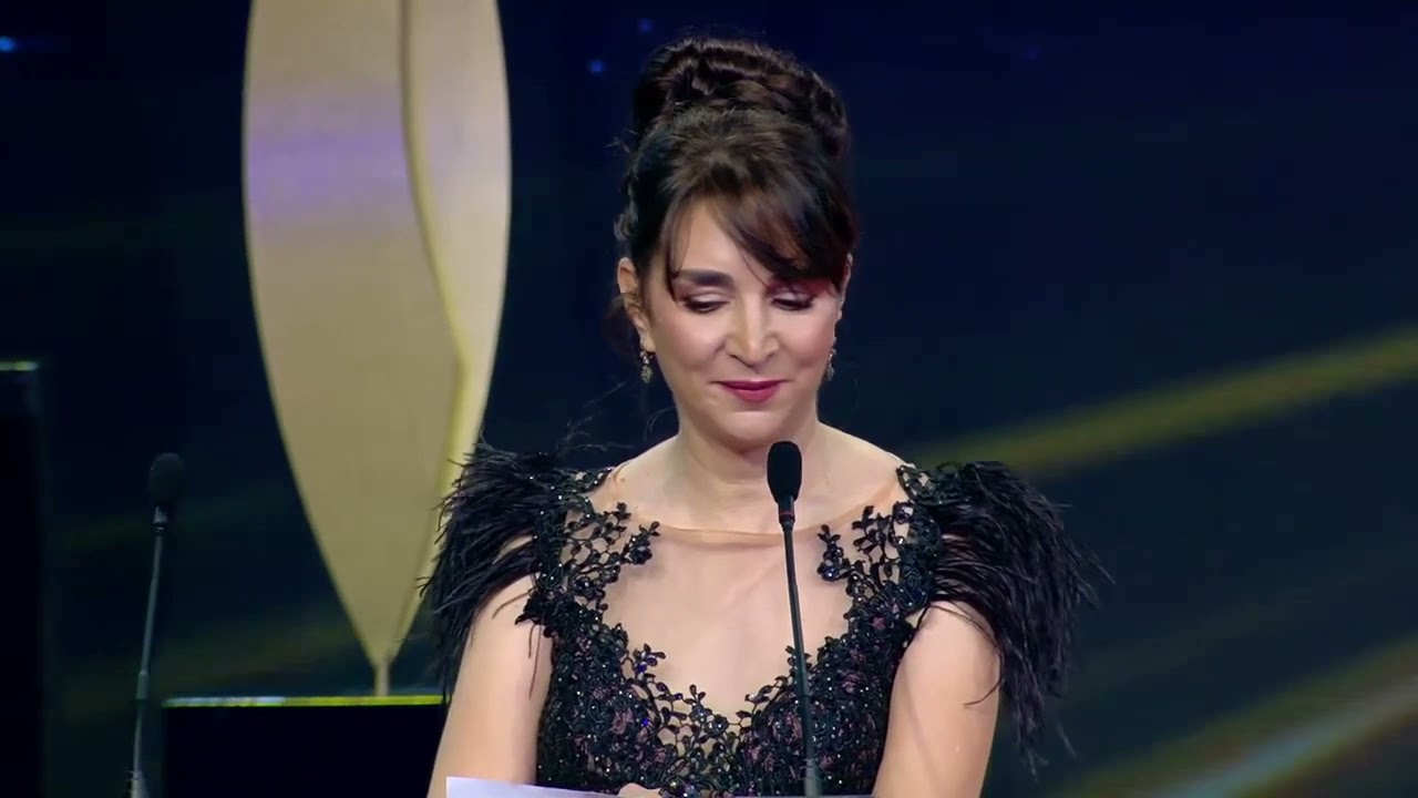 RAYA ANI receiving the 2021 TAKREEM Award for Environmental Development and Sustainability