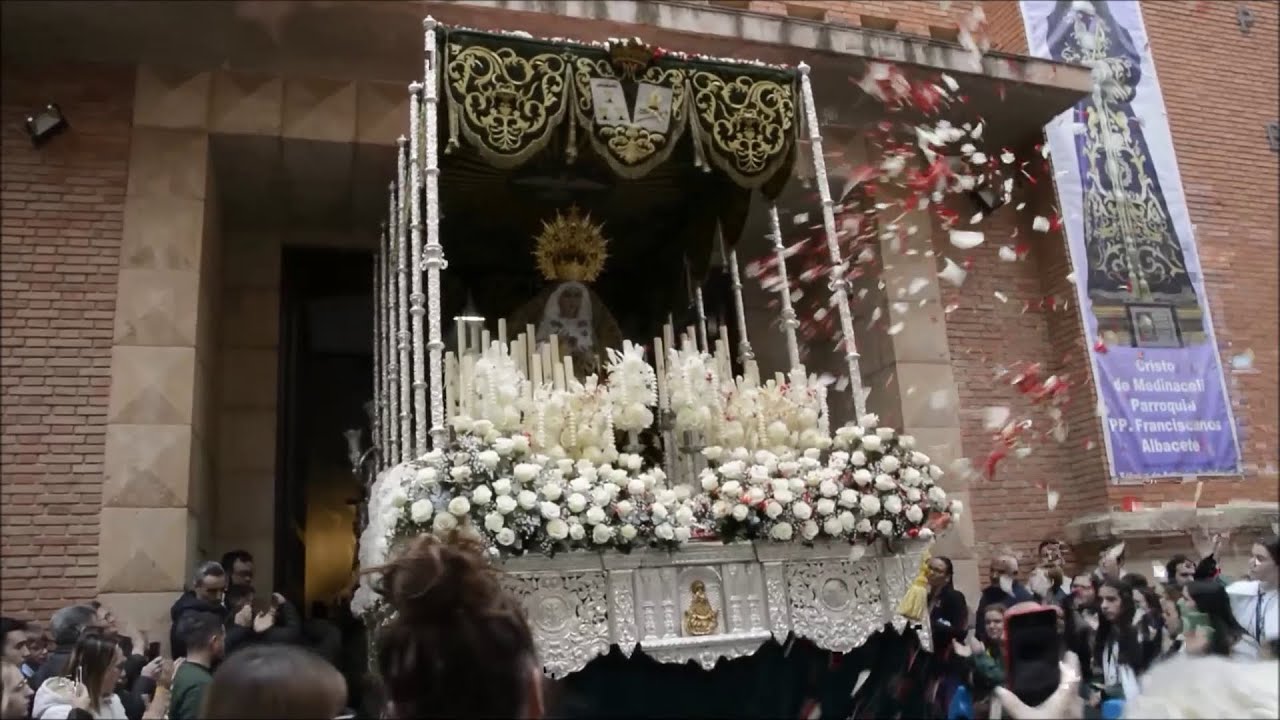 Momentos de la Despedida a la Esperanza Macarena Albacete 2024