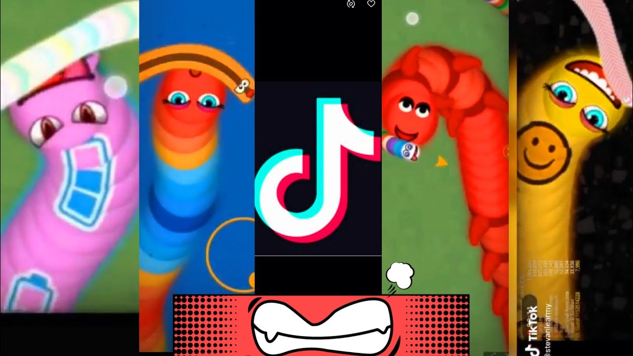 Tik tok Cacing Wormszone - Kumpulan cacing Tik tok