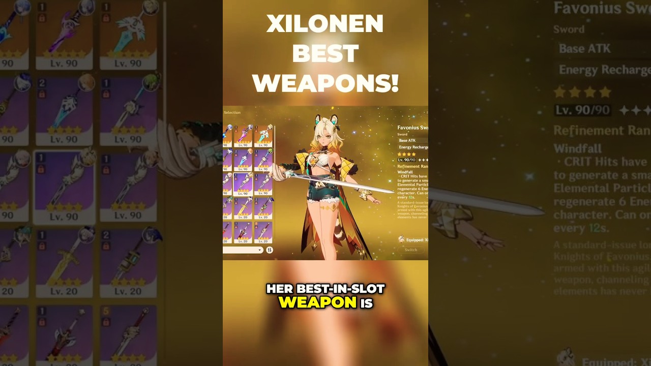 Xilonen Best Weapons - Filter Guide | Genshin Impact 5.5