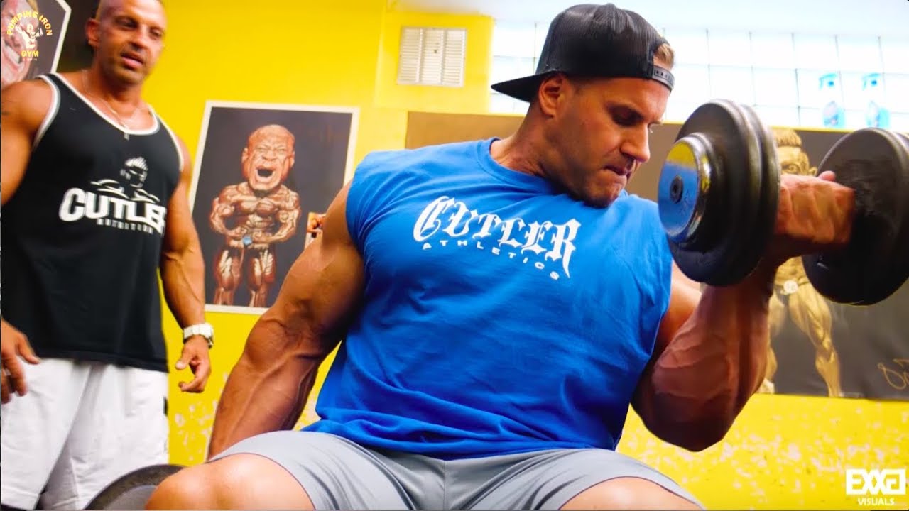 Jay Cutler 2018 UK Tour-Training at Dr. Zak's Pumping Iron Gym