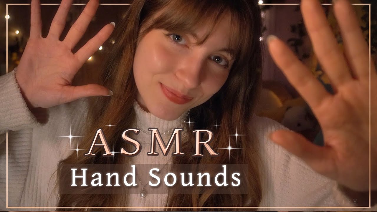ASMR HAND SOUNDS 👋🏻 Sonidos y movimientos de manos ❤️