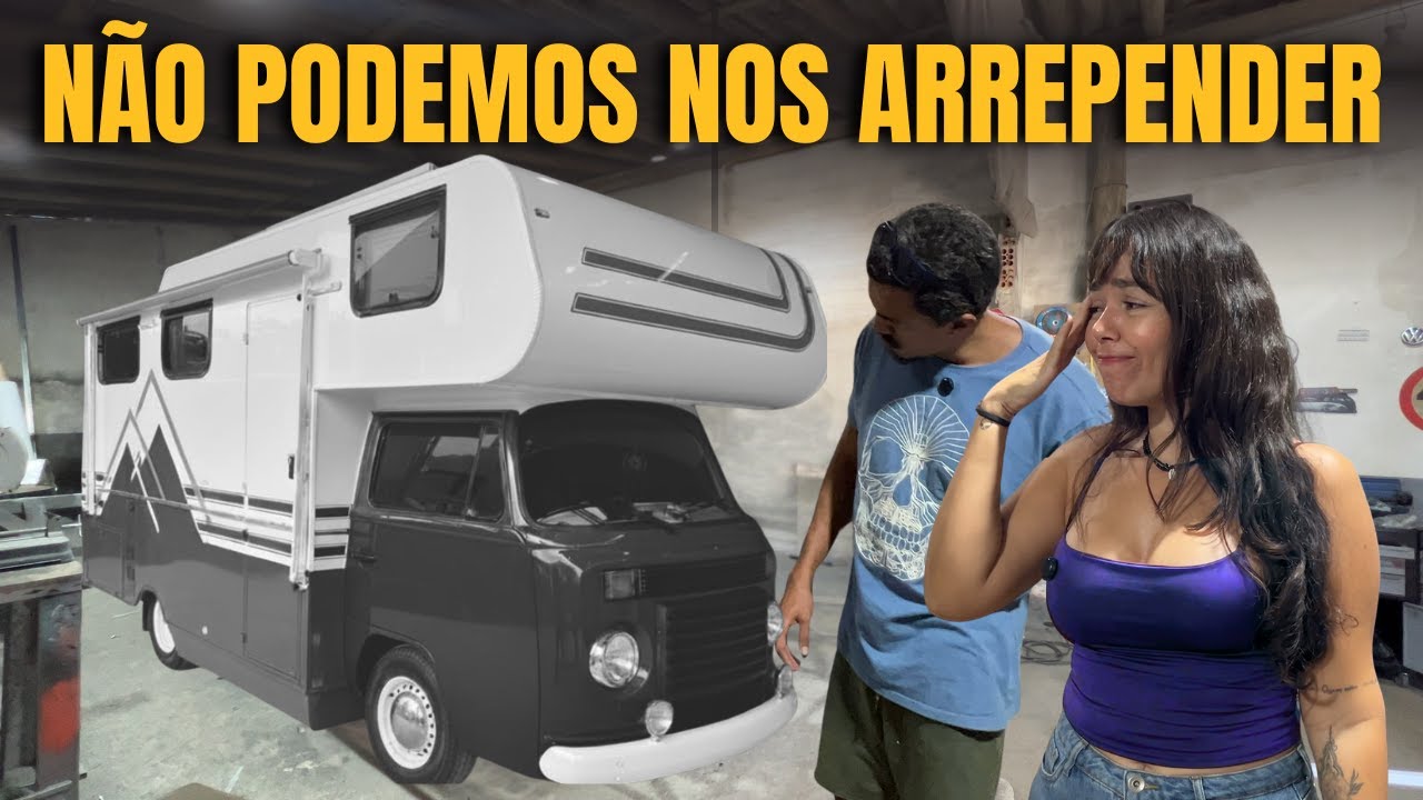ATUALIZA&Ccedil;OES: Essa &eacute; a COR OFICIAL da nossa KOMBI SAFARI ARTESANAL constru&iacute;da do zero.