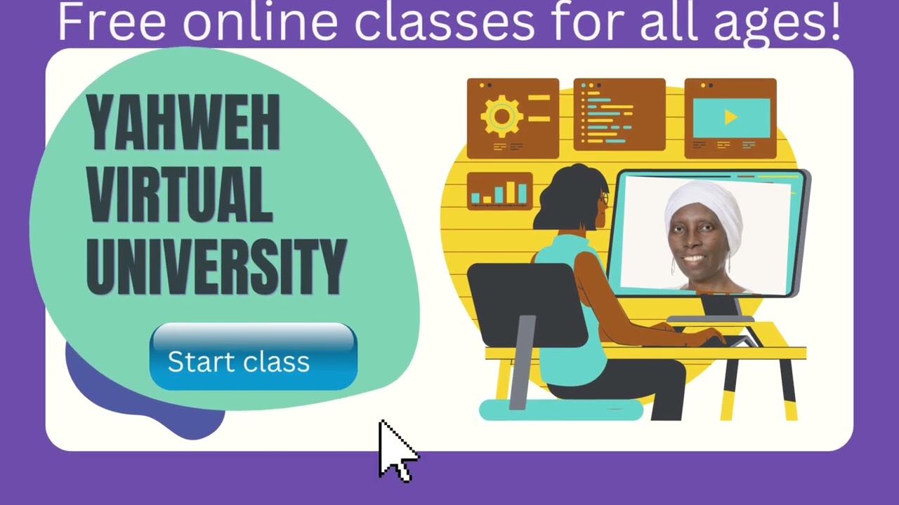 YVU Free Online Lessons | Sign up today | Yahweh online learning