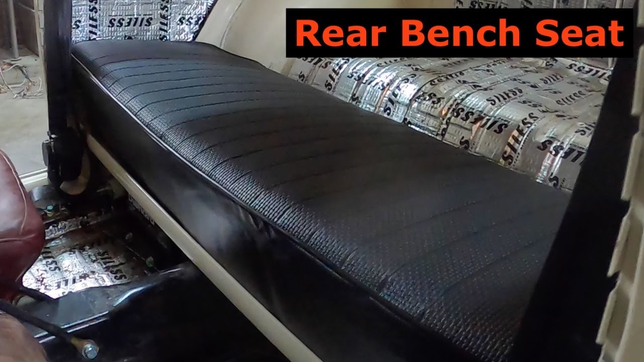 1961 VW Beetle (65 Pan) - Rear Bench Seat - 122