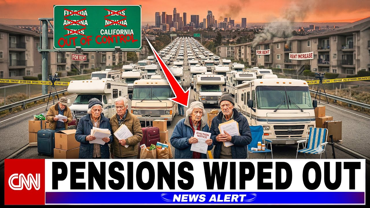 Pensions CRASH, Rents EXPLODE & Seniors Flee to RVs — 10 U.S. States Are OUT OF CONTROL (2025)