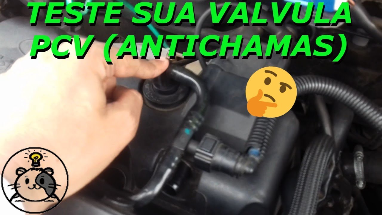 Teste se a Válvula PCV (antichamas) está boa! (Ford Fiesta Rocam)