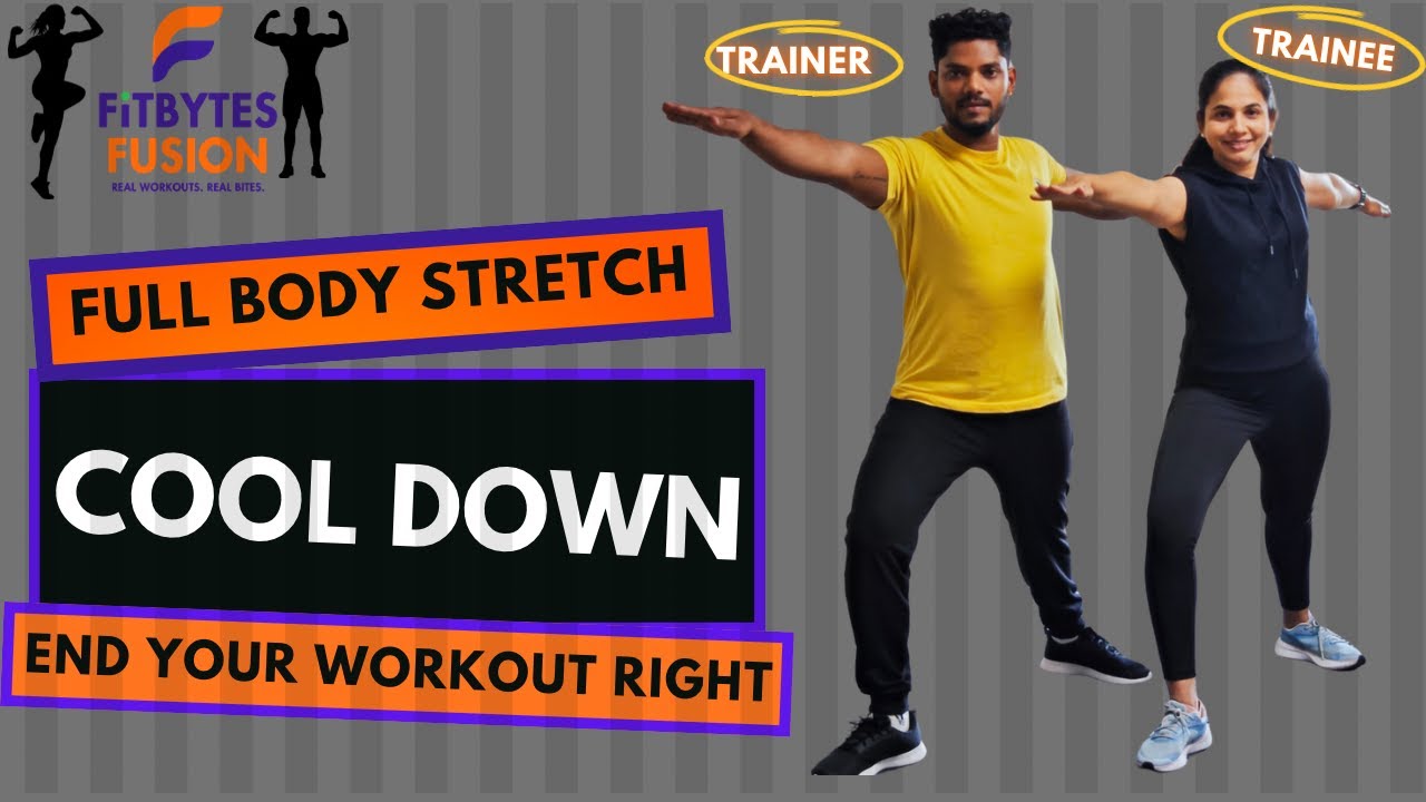 10 MINUTES FULL BODY COOL DOWN ROUTINE I STRETCH & RELAX AFTER WORKOUT I FOLLOW ALONG