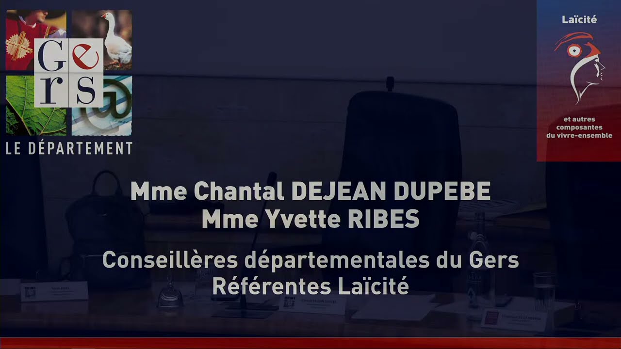 Conférence laïcité et droit public