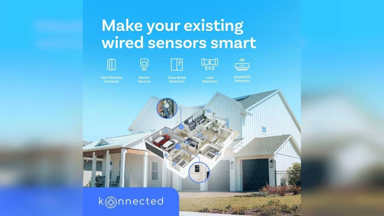 Review: 12-Zone Wired Smart Alarm Panel - Konnected Alarm Panel Pro Conversion Kit - Make Wire...