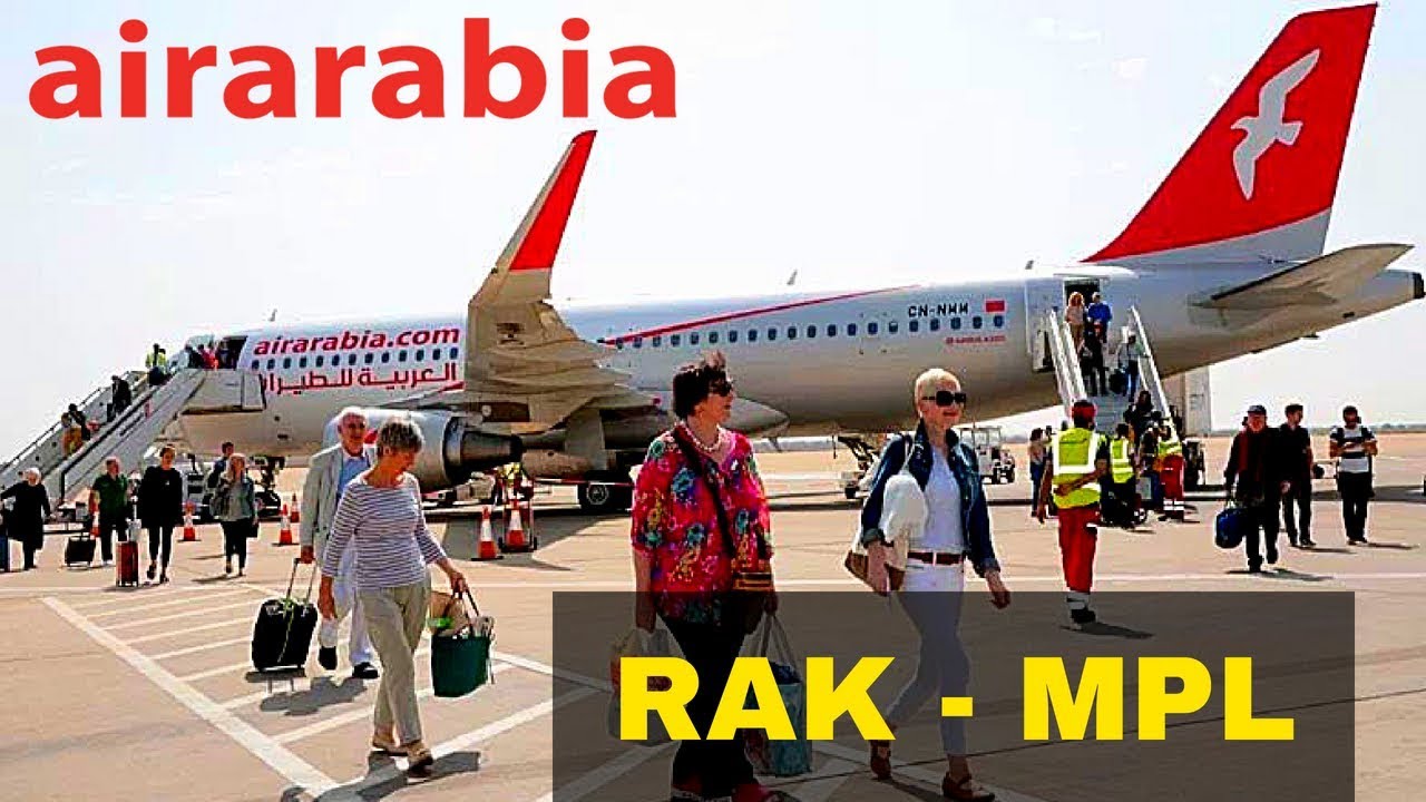 AIR ARABIA AIRBUS A320 / MARRAKECH - MONTPELLIER