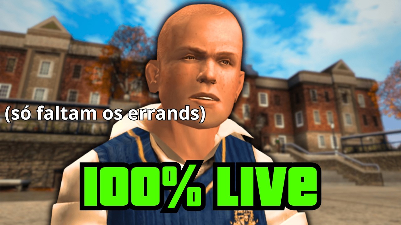 Live terminando o 100% do BULLY
