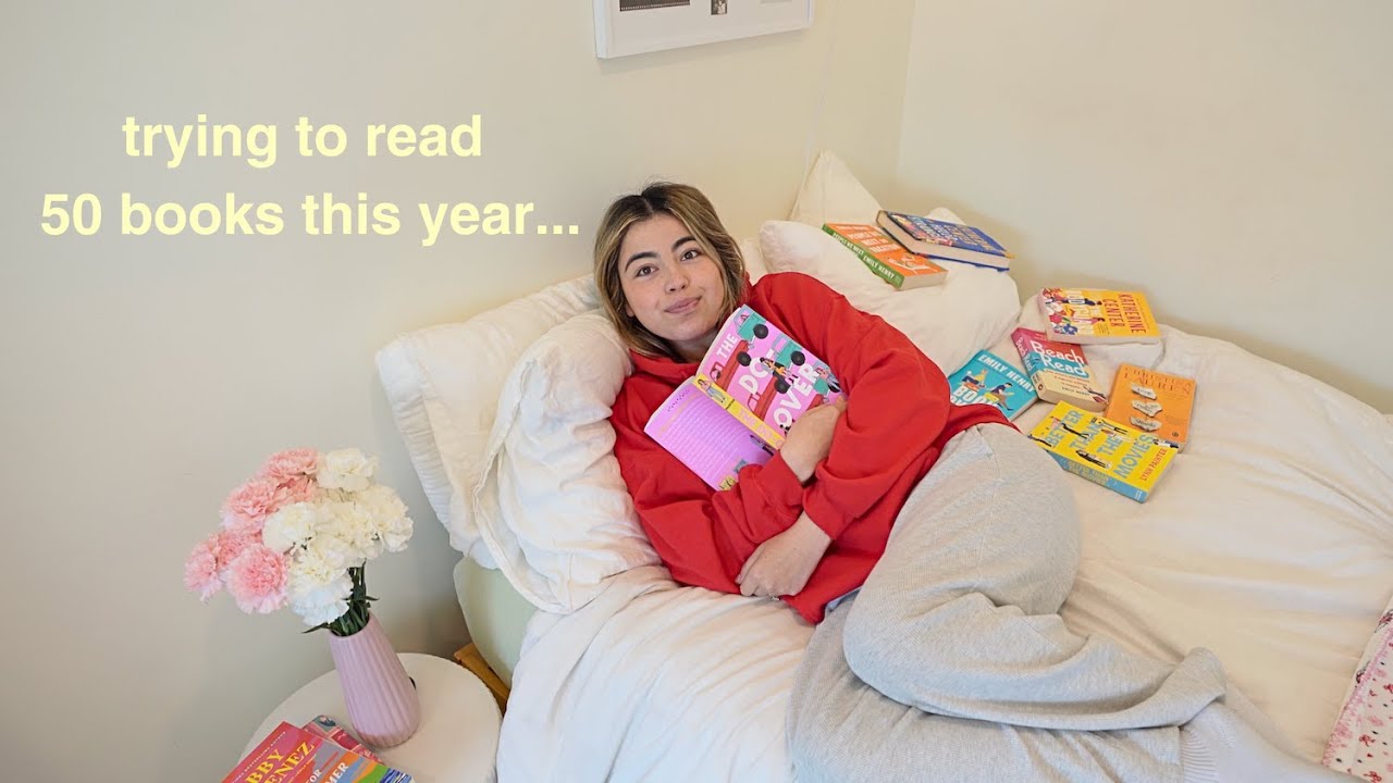 cozy reading vlog ❣️ romance books, valentines, & coffee recipes