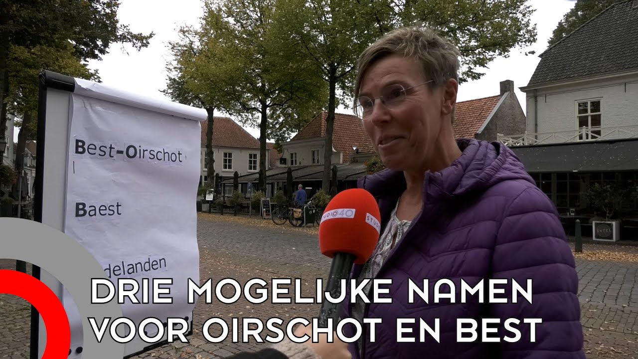 Oirschot en Best maken drie mogelijke namen voor nieuwe fusiegemeente bekend