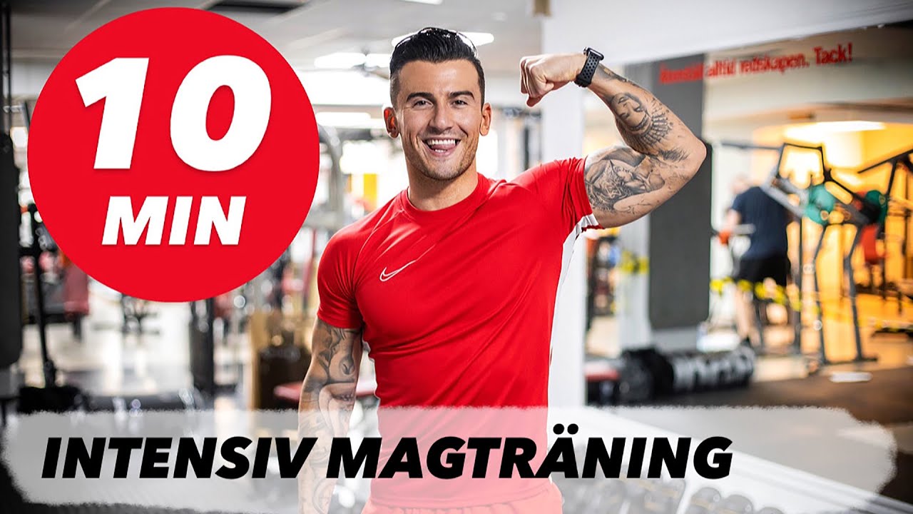 TRÄNA MAGE PÅ 10 MINUTER! | TRAINWITHSMAIL