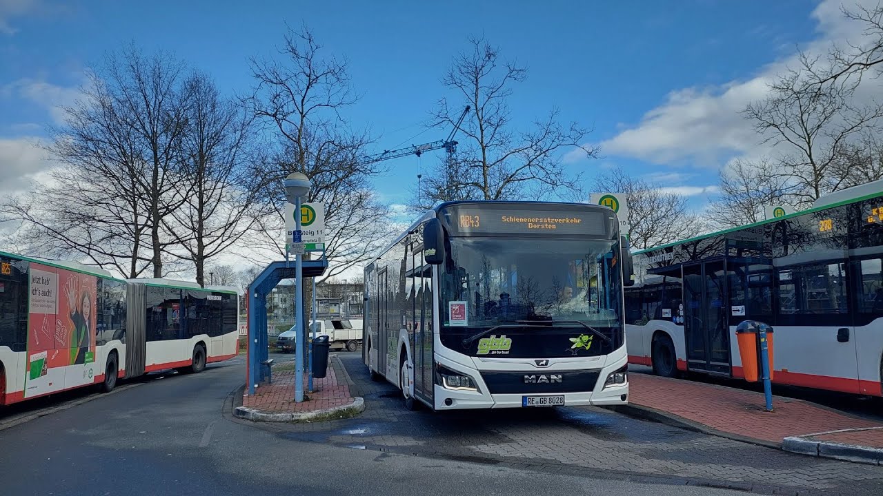 MAN NG330 Lion's City (18C) | RE-GB 8028 | GBB Omnibusbetrieb, Marl [🚍SEV-RB43]