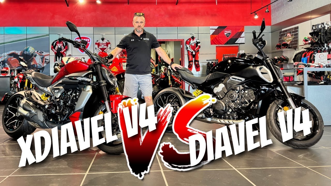 Ducati XDiavel V4 vs Ducati Diavel V4