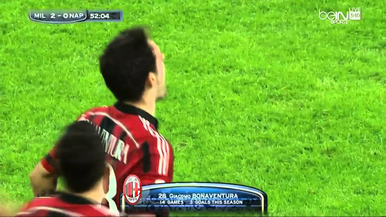 ملخص ميلان 2-0 نابولي