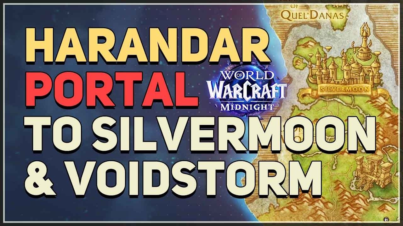 Harandar Portal to Silvermoon and Voidstorm Location WoW