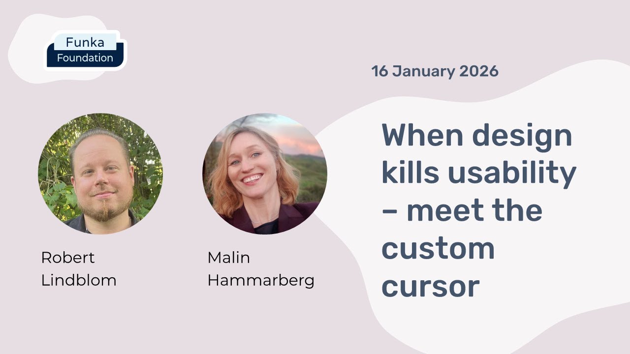 When design kills usability – meet the custom cursor 16 Januari 2026
