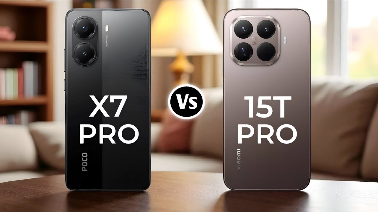 Poco X7 Pro 5G Vs Xiaomi 15T Pro 5G