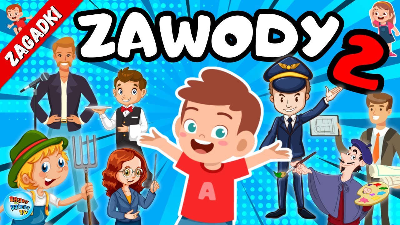 💼 Karolek i Zawody dla Dzieci Część 2 | BAJKA EDUKACYJNA | Zagadki o Zawodach 👨‍🎨