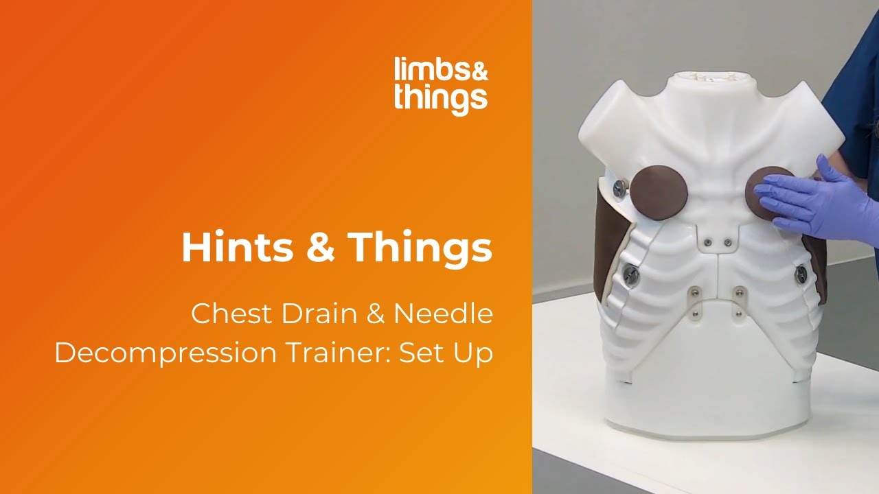 Hints & Things: How to set up the Chest Drain & Needle Decompression Model