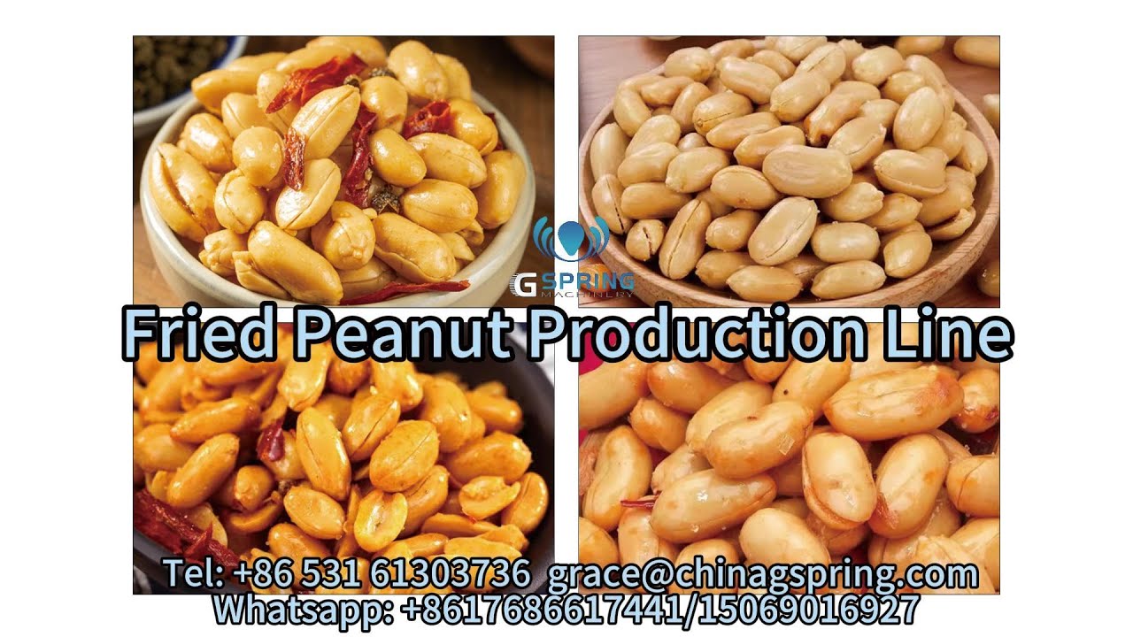 professional factory how to make spicy peanuts？