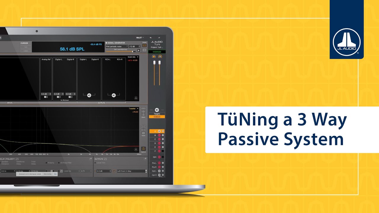 JL Audio Online Training | TüNing a Passive 3 Way System