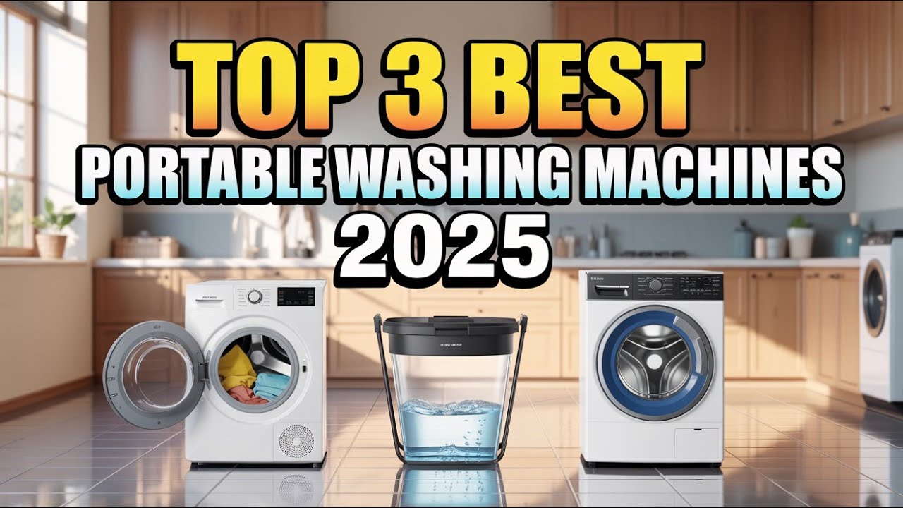 2026s Top 3 Portable Washing Machines You Can Buy[don’t buy one before watching this]