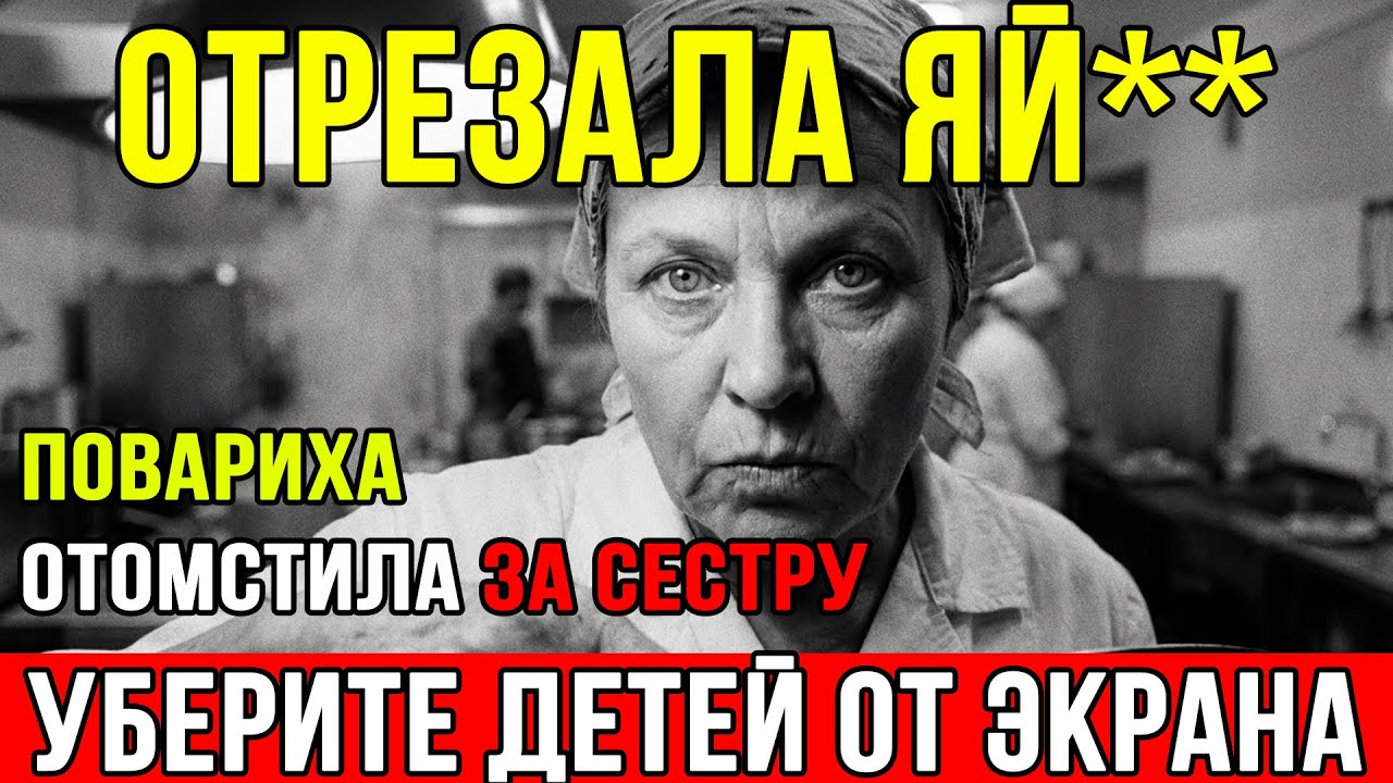 МЕСТЬ ЗА СЕСТРУ. ОТРЕЗАЛА ДОСТОИНСТВО И СКОРМИЛА СОБАКАМ. Повариха наказала мажора за сестру.
