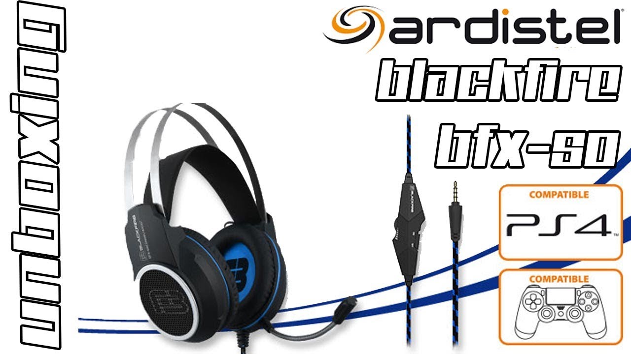 Unboxing y review de los auriculares Ardistel BFX 50 Gaming Headset