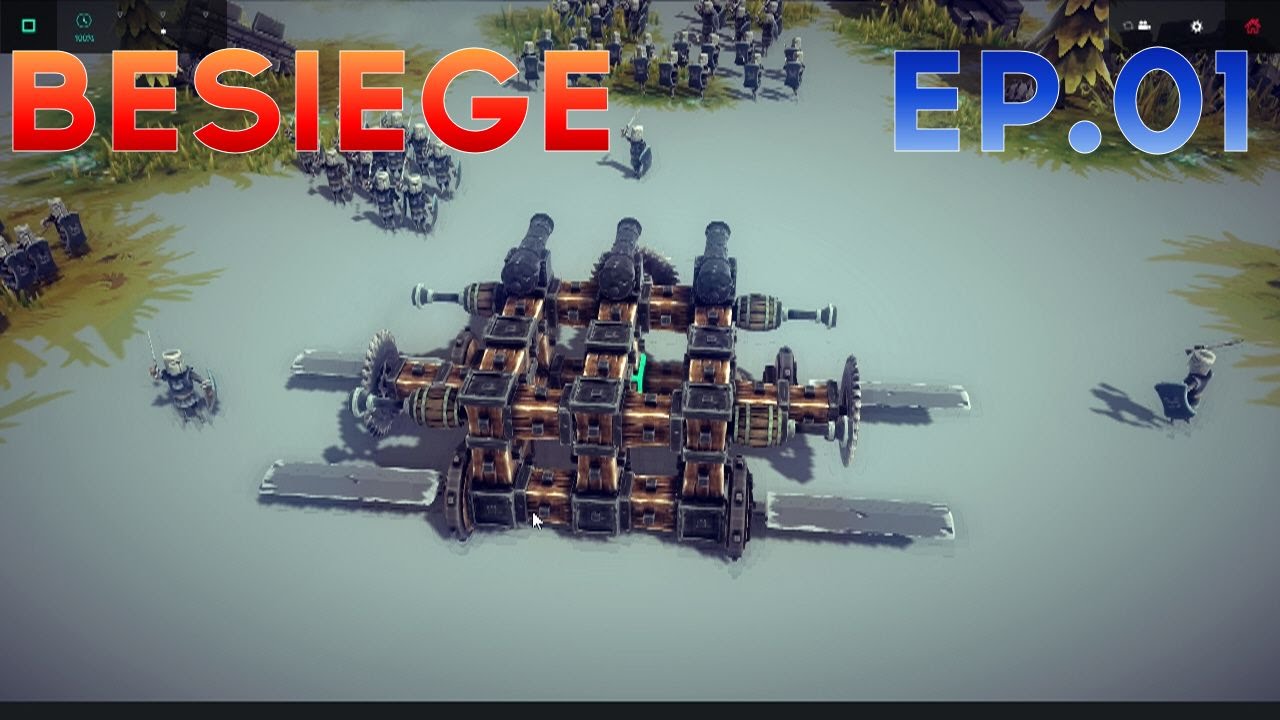 Besiege | Il terrore di soldati e galline - ep. 01 - gameplay italiano