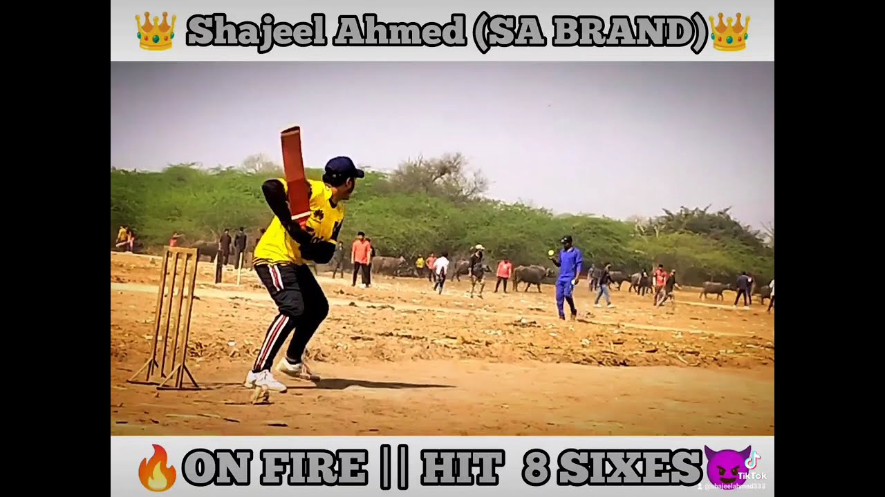 Shajeel Ahmed Good Batting Performance 🤎