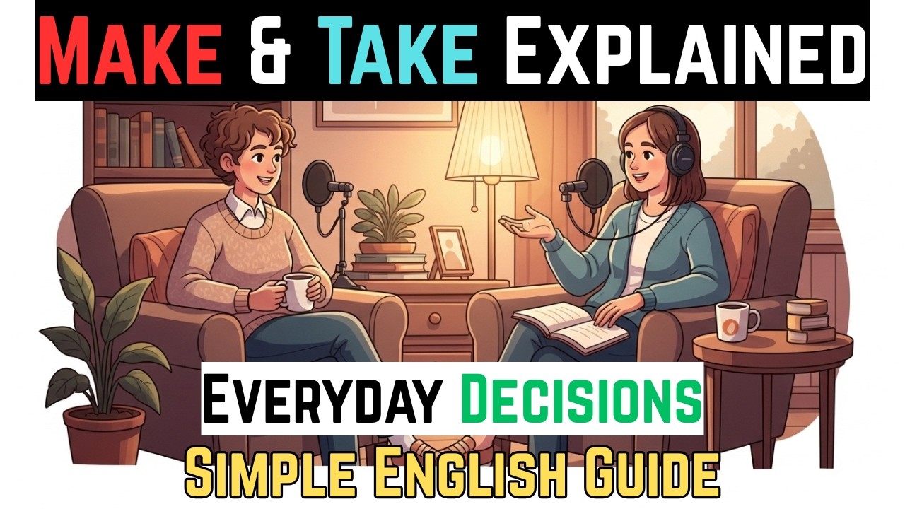 Make & Take Explained | How to Use Make & Take | Beginner English Guide