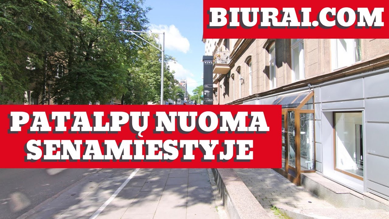 Palangos g patalpų nuoma #Senamiestyje Vilniuje #verslas